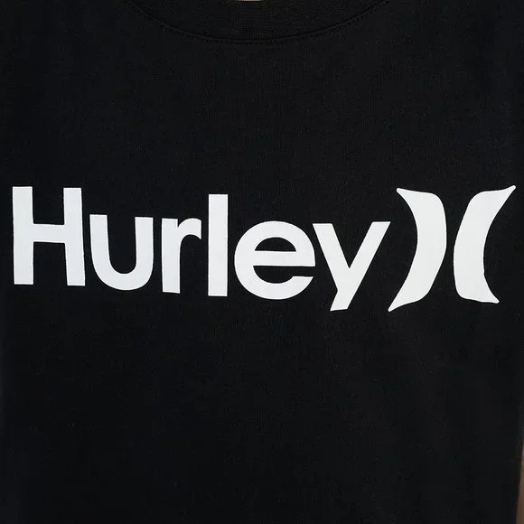 NWT Hurley - Boy's One and Only Graphic T-Shirt - Black - Picture 4 of 4
